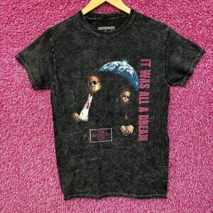 Biggie Smalls It Was All A Dream Acid Wash Rap tee size small